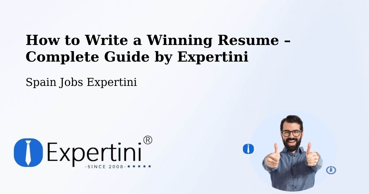 Resume Writing Guide for Job Seekers – O Carballiño - O Carballiño, Spain Jobs Expertini